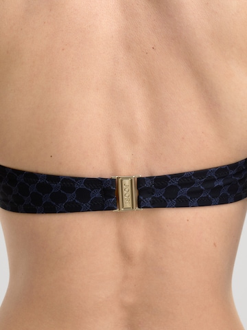 JOOP! Triangel Bikinitop in Blau