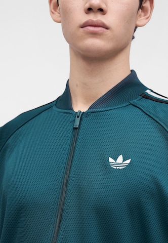 ADIDAS ORIGINALS Sweatjakke 'SST Adicolor Classics' i grøn