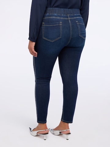 Skinny Jean Fiorella Rubino en bleu