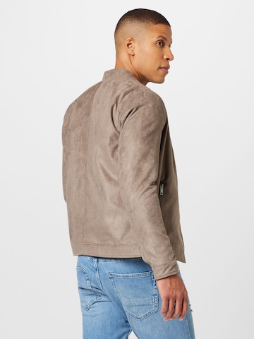 JACK & JONES Between-Season Jacket 'Rocky ' in Grey