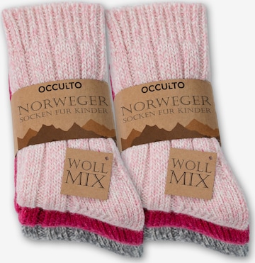Occulto Socks 'Niki' in Grey