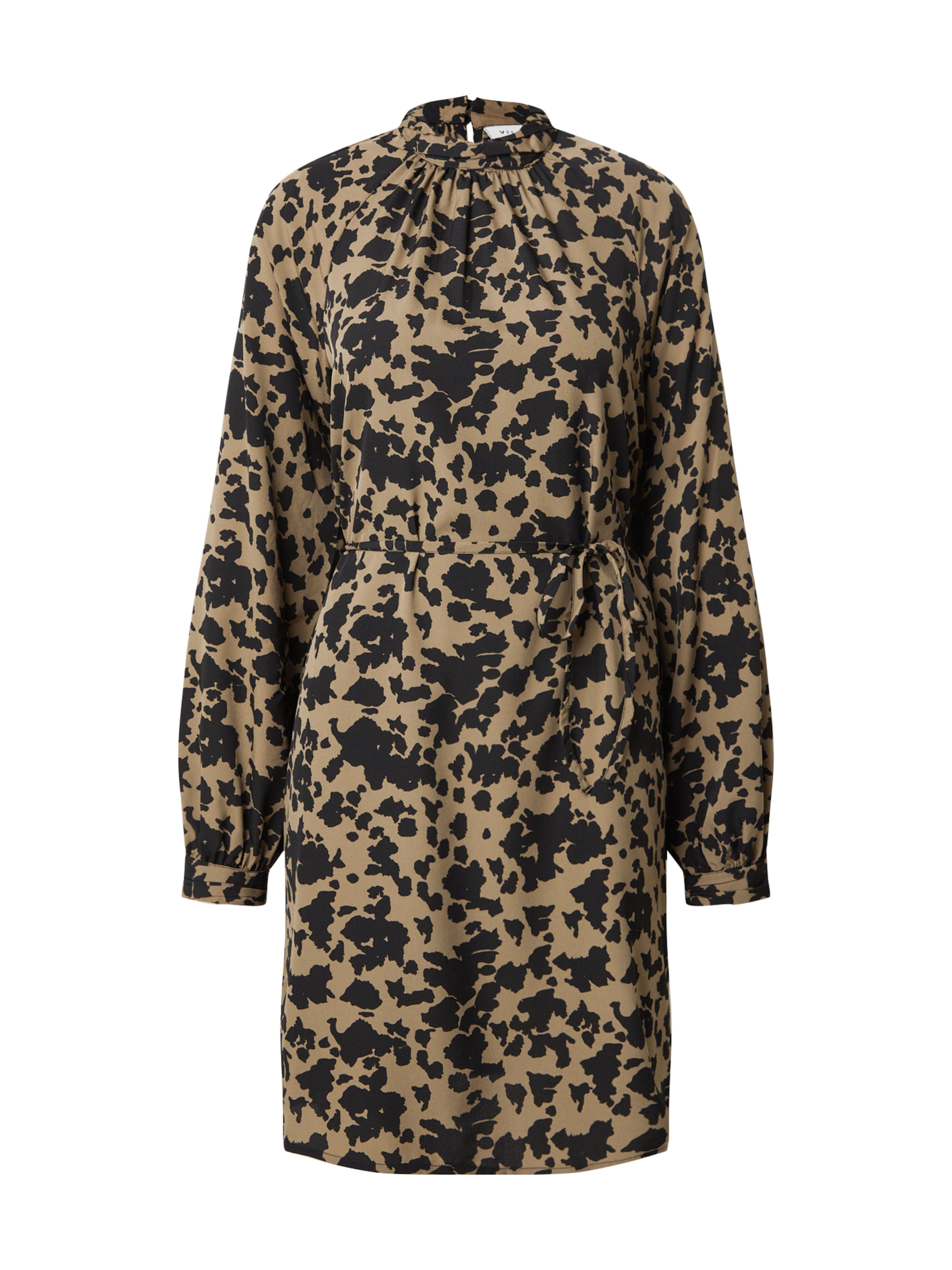VILA Šaty 'Graffy' – hnědá: přední strana