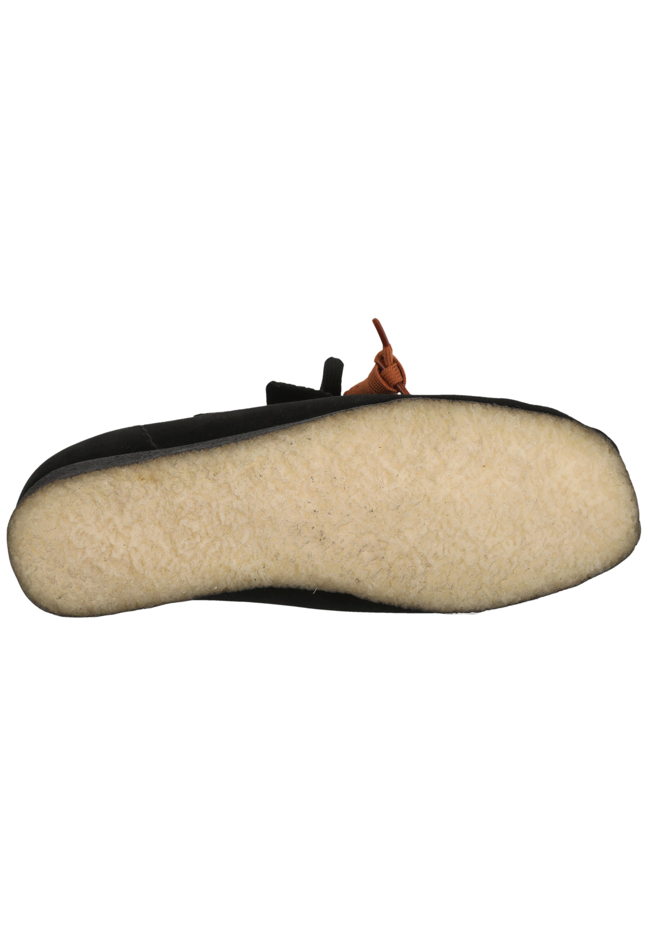 CLARKS Veterschoen 'Wallabee Boot' in Zwart