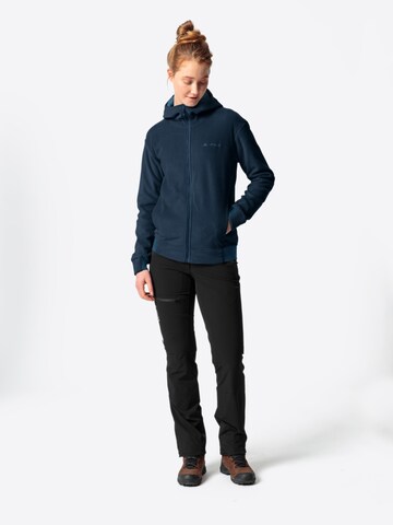 VAUDE Athletic Fleece Jacket 'Neyland' in Blue