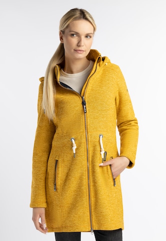 Schmuddelwedda Fleece Jacket in Yellow: front