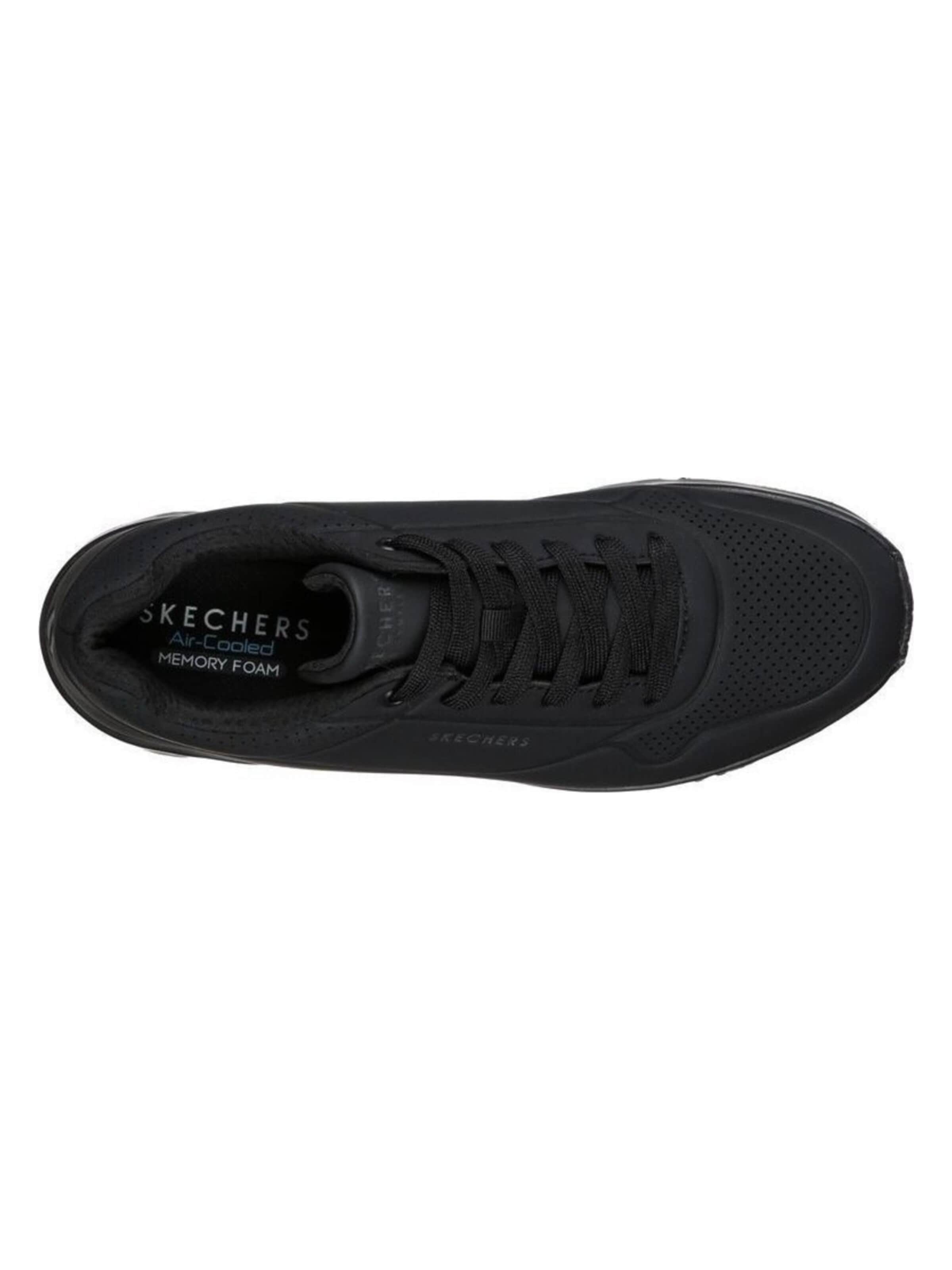 Scarpa sportiva 'Uno-Stand On Air' di SKECHERS in nero