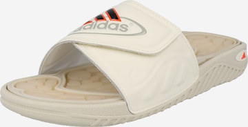 ADIDAS SPORTSWEAR Beach & Pool Shoes 'Reptossage' in White: front