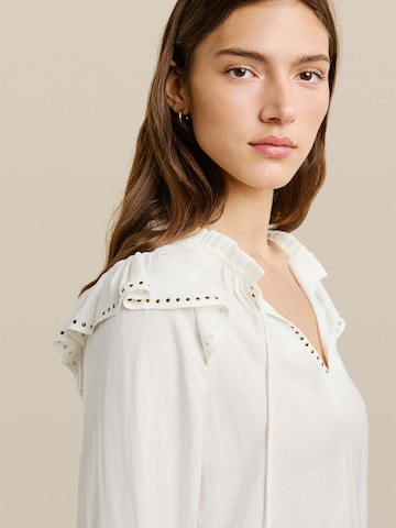 Chemisier Pepe Jeans en blanc
