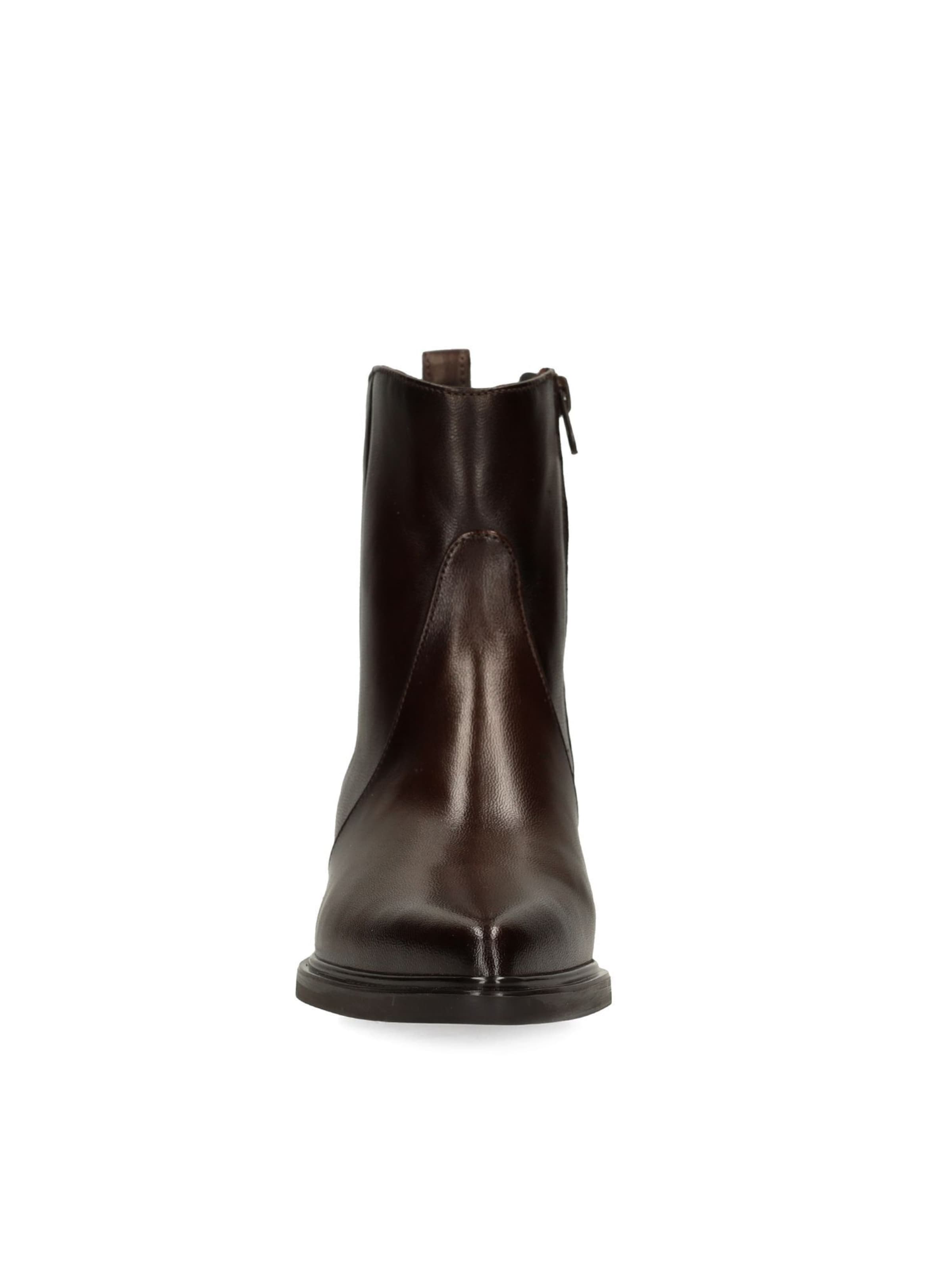 MANFIELD Stiefelette in Braun