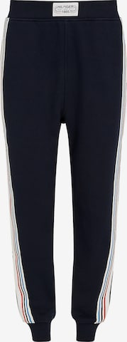 Loosefit Pantalon TOMMY HILFIGER en bleu : devant