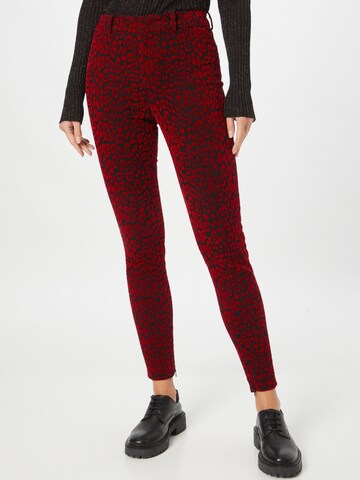 DRYKORN Skinny Broek 'WINCH' in Rood: voorkant