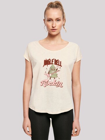 F4NT4STIC Shirt 'Jingle Bell Rocking Christmas' in Beige: front