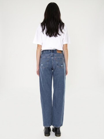 LEVI'S ® Luźne Jeansy 'Womens 90'S 501 Z3269 Indigo Destructed Denim Jeans Pants' w kolorze niebieski