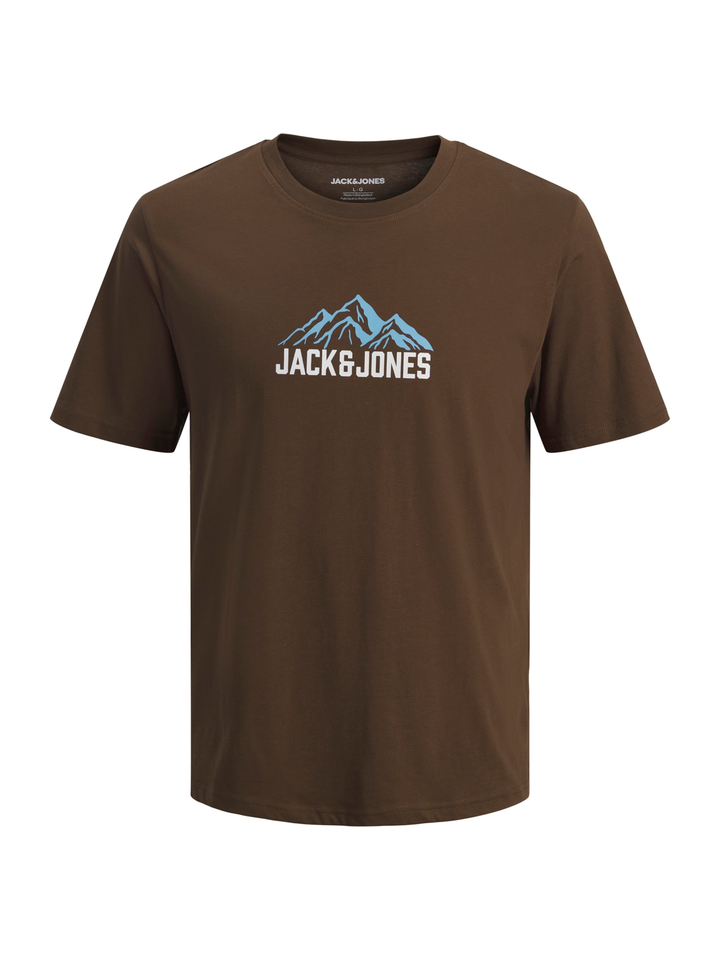 Jack & Jones Plus Bluser & t-shirts 'JJROCHE' i brun: forside