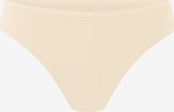 ETAM String 'Pure Soft' in Beige: Vorderseite