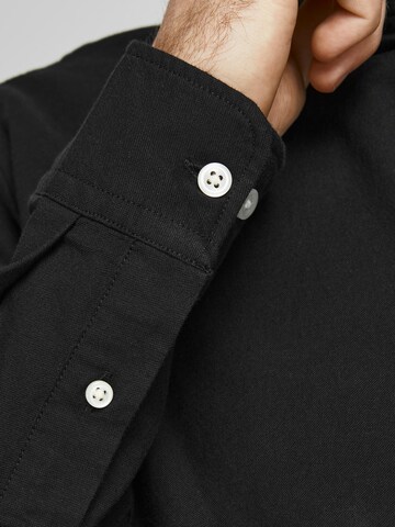 JACK & JONES Regular fit Button Up Shirt 'Brook' in Black