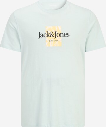 Jack & Jones Plus Tričko 'LAFAYETTE' – zelená: přední strana