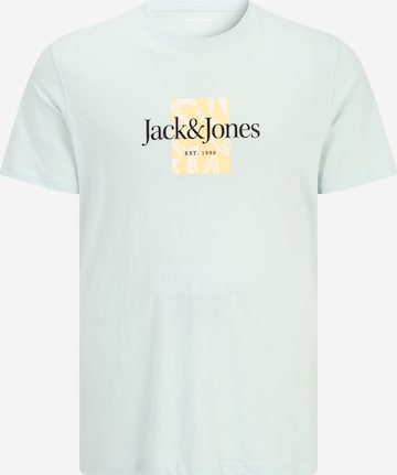 Jack & Jones Plus Shirt 'LAFAYETTE' in Groen: voorkant