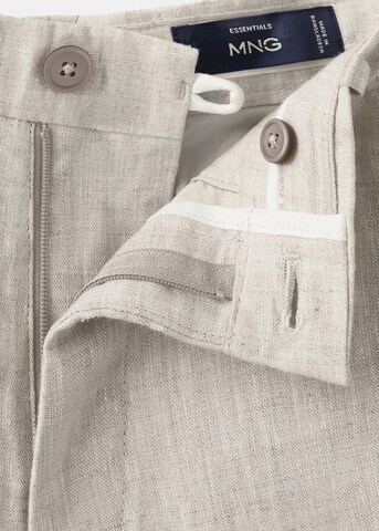 MANGO MAN Slim fit Pants 'Carp' in Beige