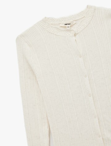 Koton Knit Cardigan in Beige