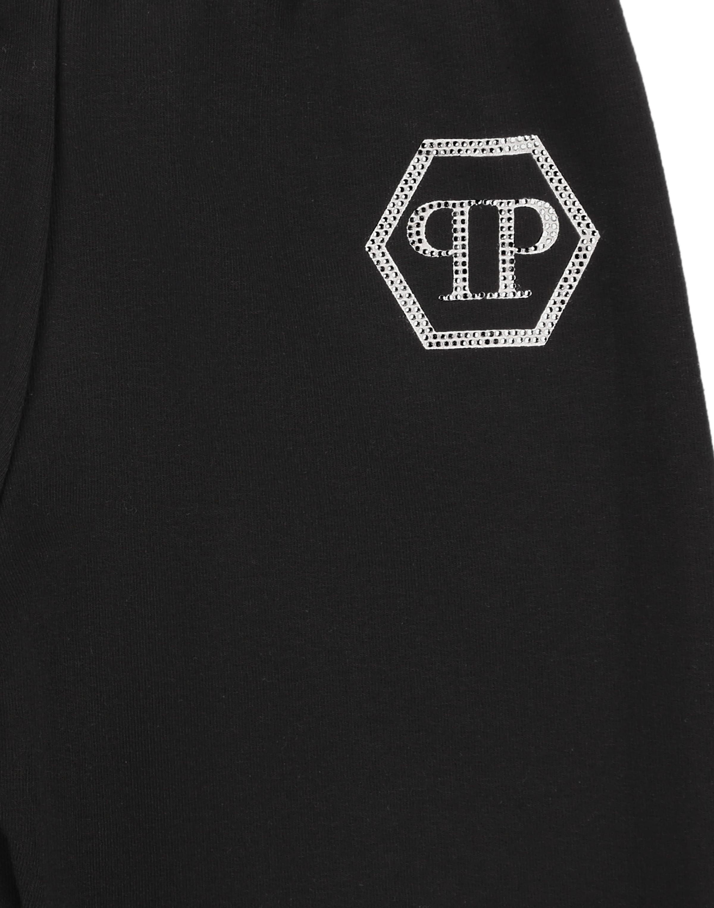 Tapered Pantaloni 'Skull' di Philipp Plein in nero