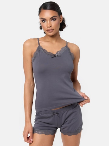 Tazzio Shorty 'F908' in Grau: Vorderseite
