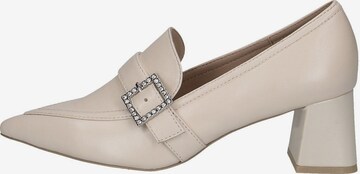 CAPRICE Pumps met hoge voorkant in Beige