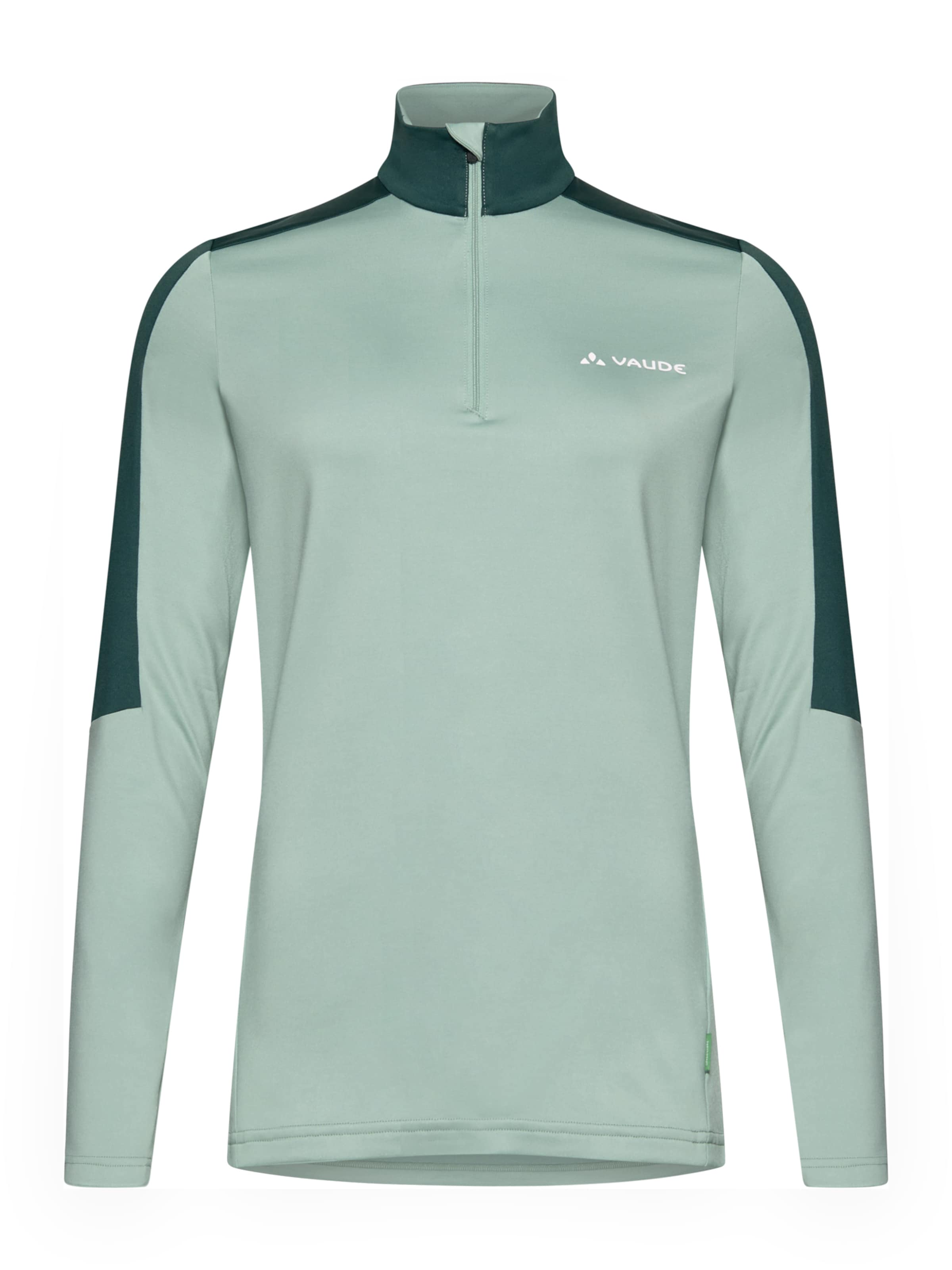 VAUDE Sports sweater 'Livigno' in Green: front