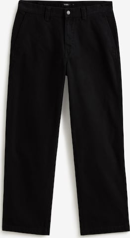 VANSLoosefit Chino hlače 'Authentic' - crna boja: prednji dio