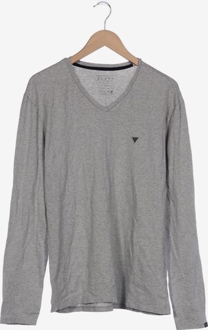 GUESS Shirt in XXL in Grey: front
