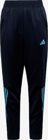 ADIDAS SPORTSWEAR Workout Pants in Blue: front