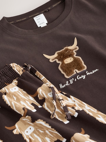 Pyjama Next en marron