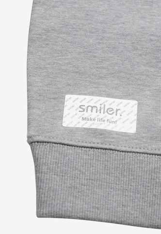 smiler. Sweatshirt 'Cuddle' in Grijs