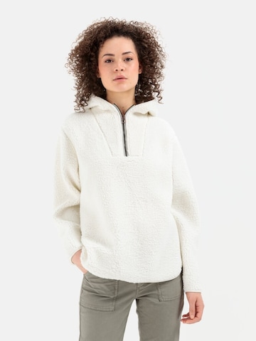 CAMEL ACTIVE Sweatshirt in White: front