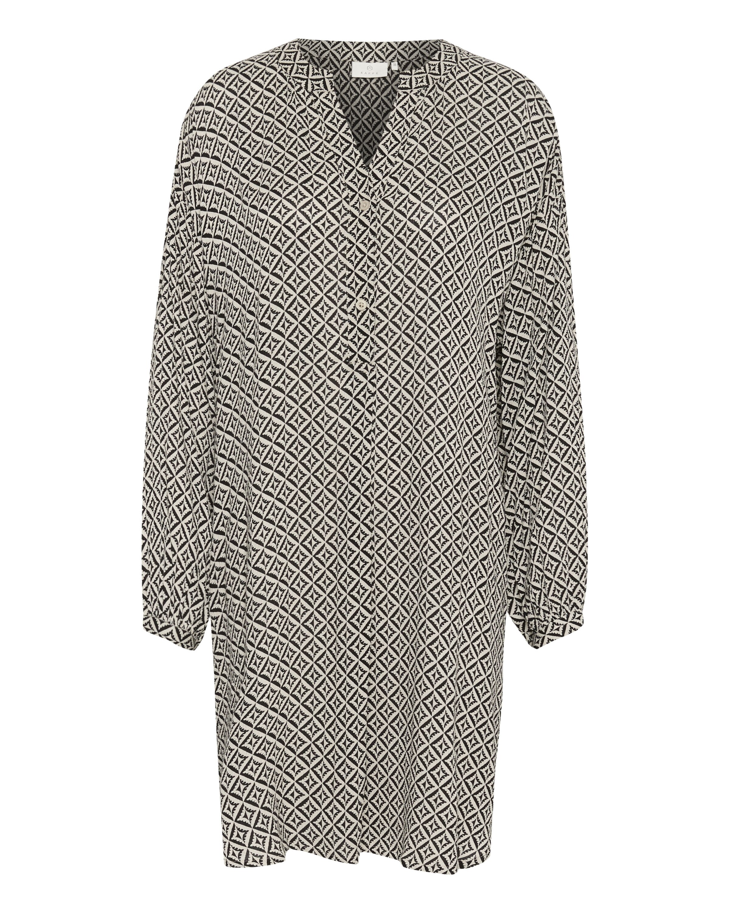 Robe-chemise 'Amber ' Kaffe en beige : devant