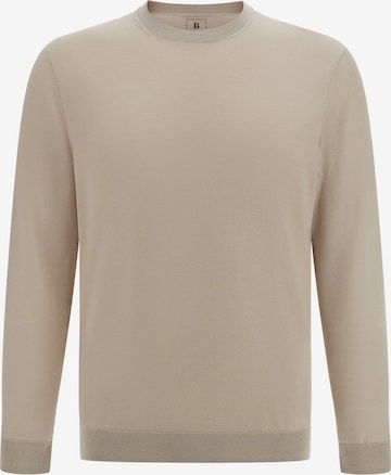 Boggi Milano Sweter w kolorze brązowy: przód