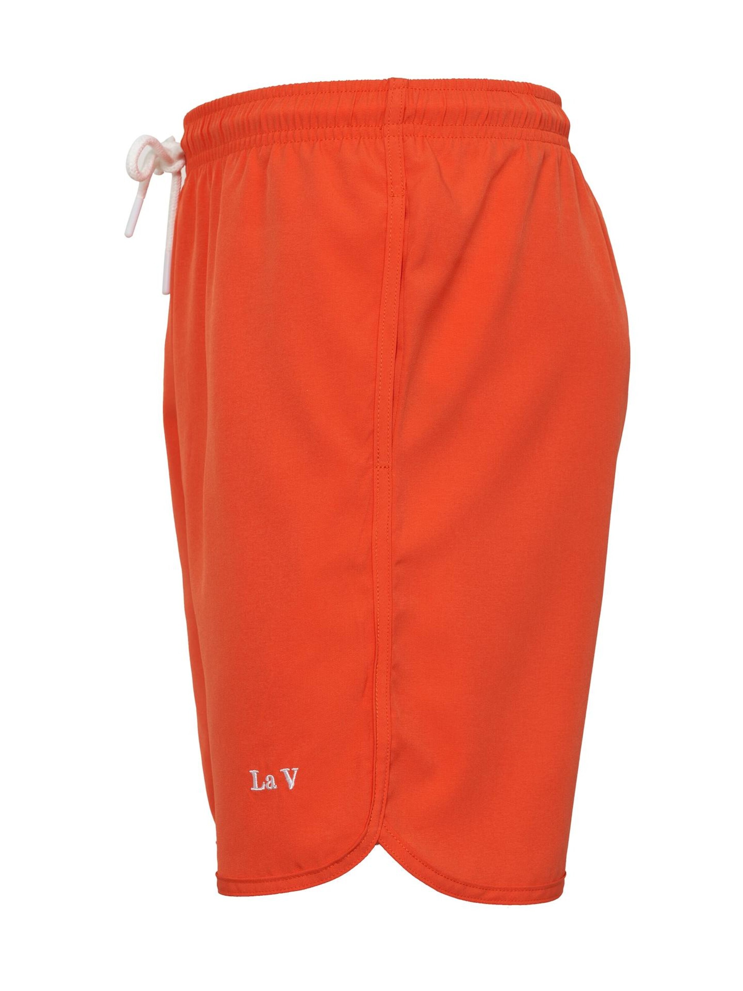 La V Swimming shorts in Orange