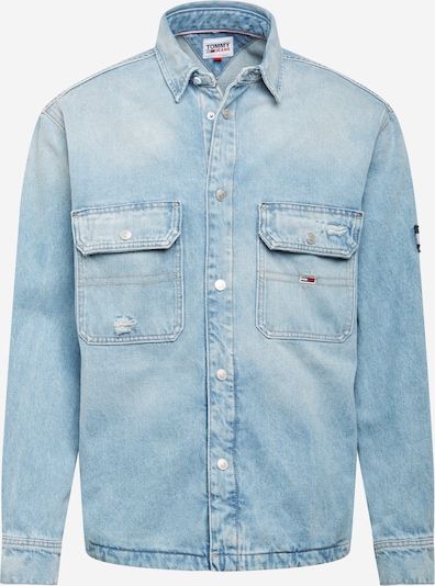 Tommy Jeans Tussenjas in de kleur Blauw denim, Productweergave