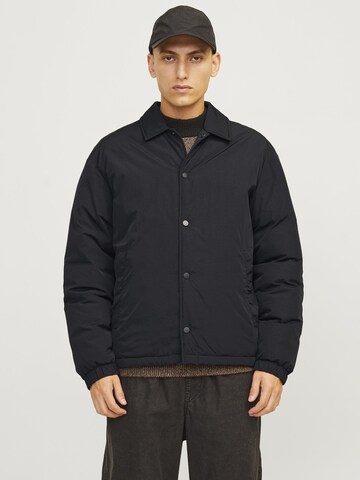 Veste mi-saison JACK & JONES en noir : devant