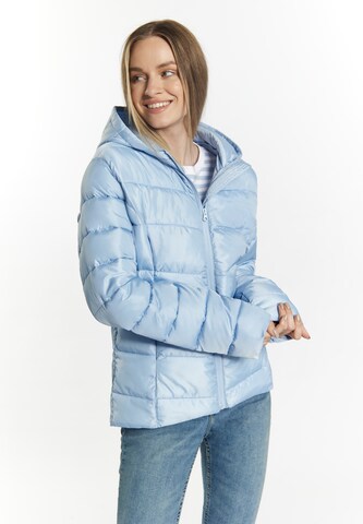 ICEBOUND - Casaco de inverno 'Urban Rain' em azul: frente