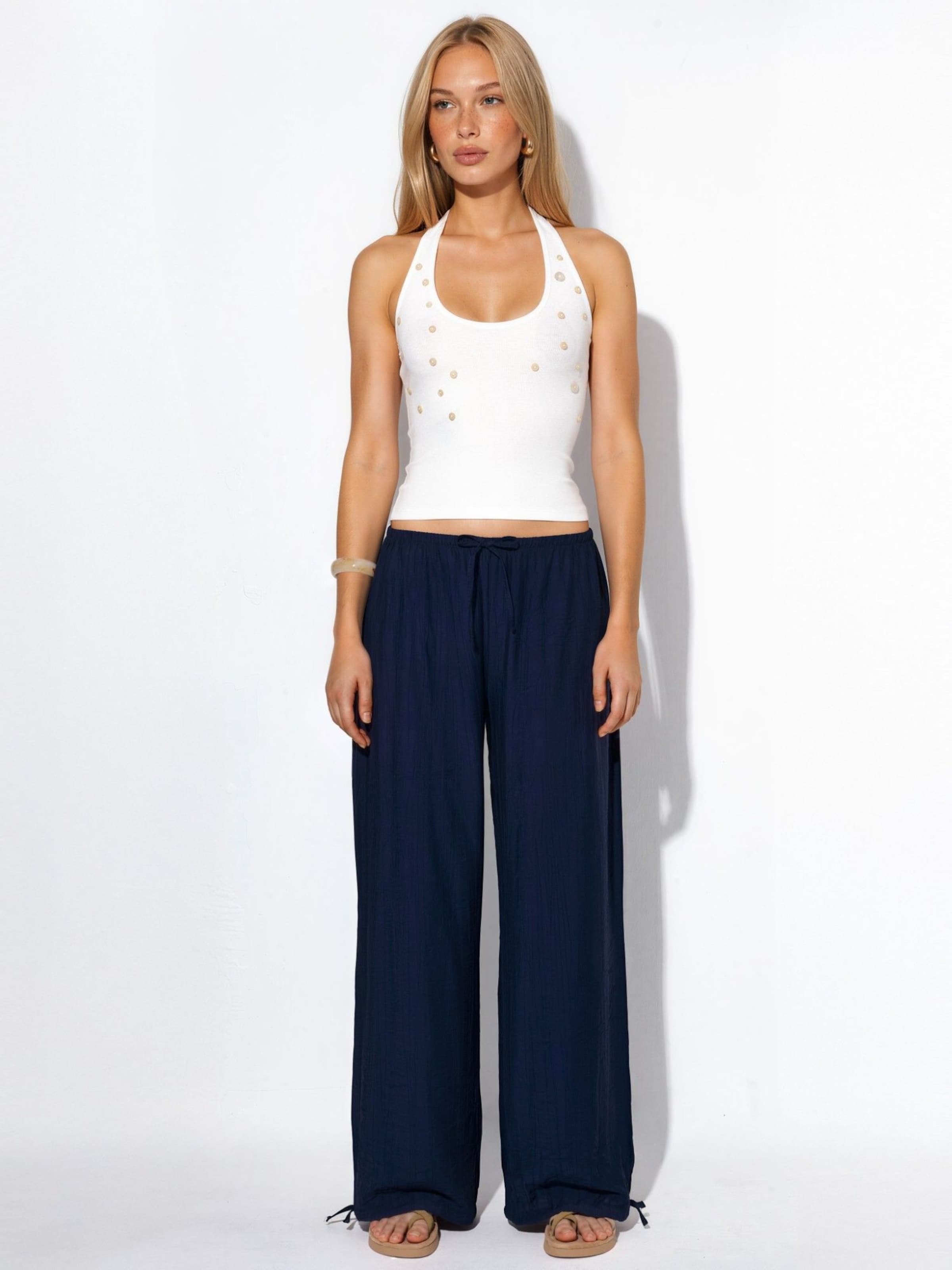 Loosefit Pantaloni di Busem in blu