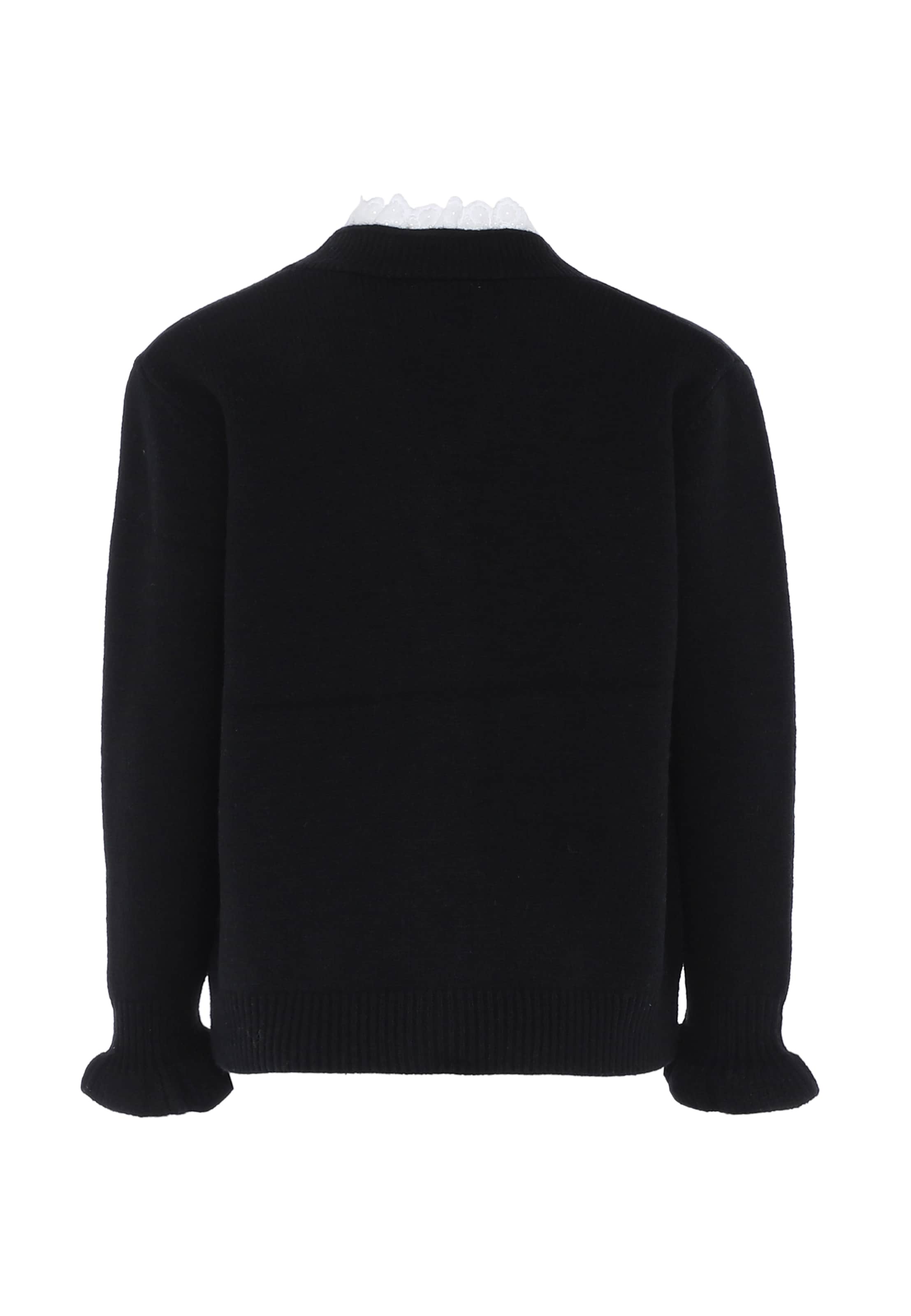 NAEMI Knit cardigan in Black