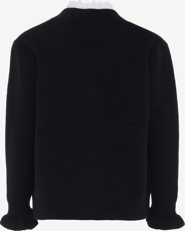 NAEMI Knit Cardigan in Black