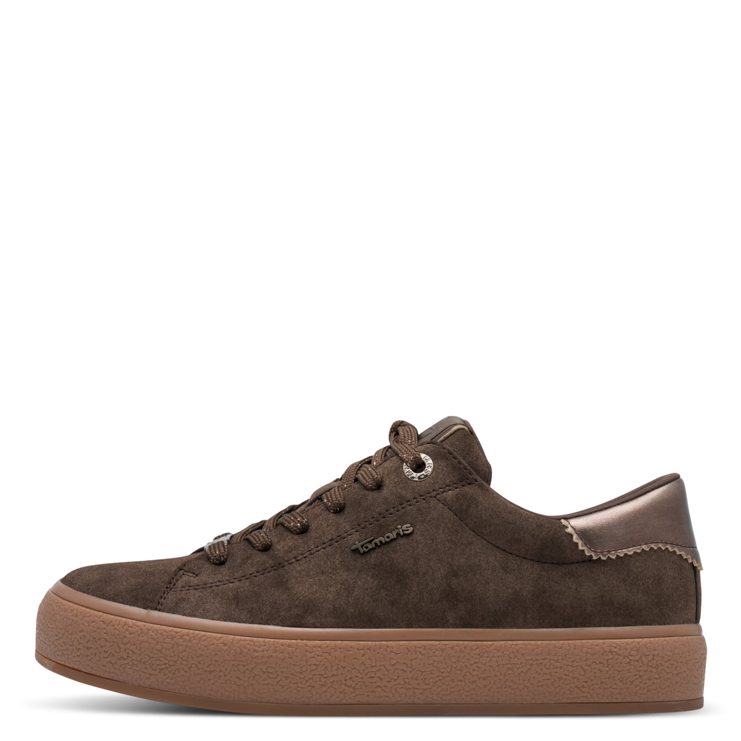 Tamaris Sneakersy niskie w kolorze brązowy