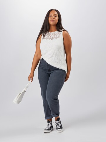 Dorothy Perkins Curve Top in White