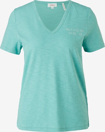 s.Oliver Shirt in Blue: front