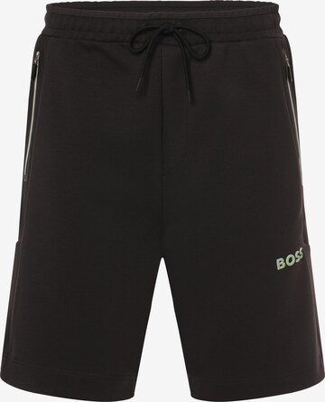 BOSS Pants 'Headlo 1' in Black: front