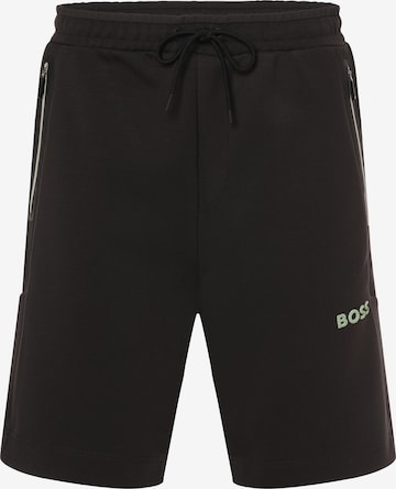 BOSS Green Loosefit Hose ' Headlo 1 ' in Grau: predná strana