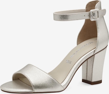 smėlio Tamaris Basutės su dirželiais: priekis