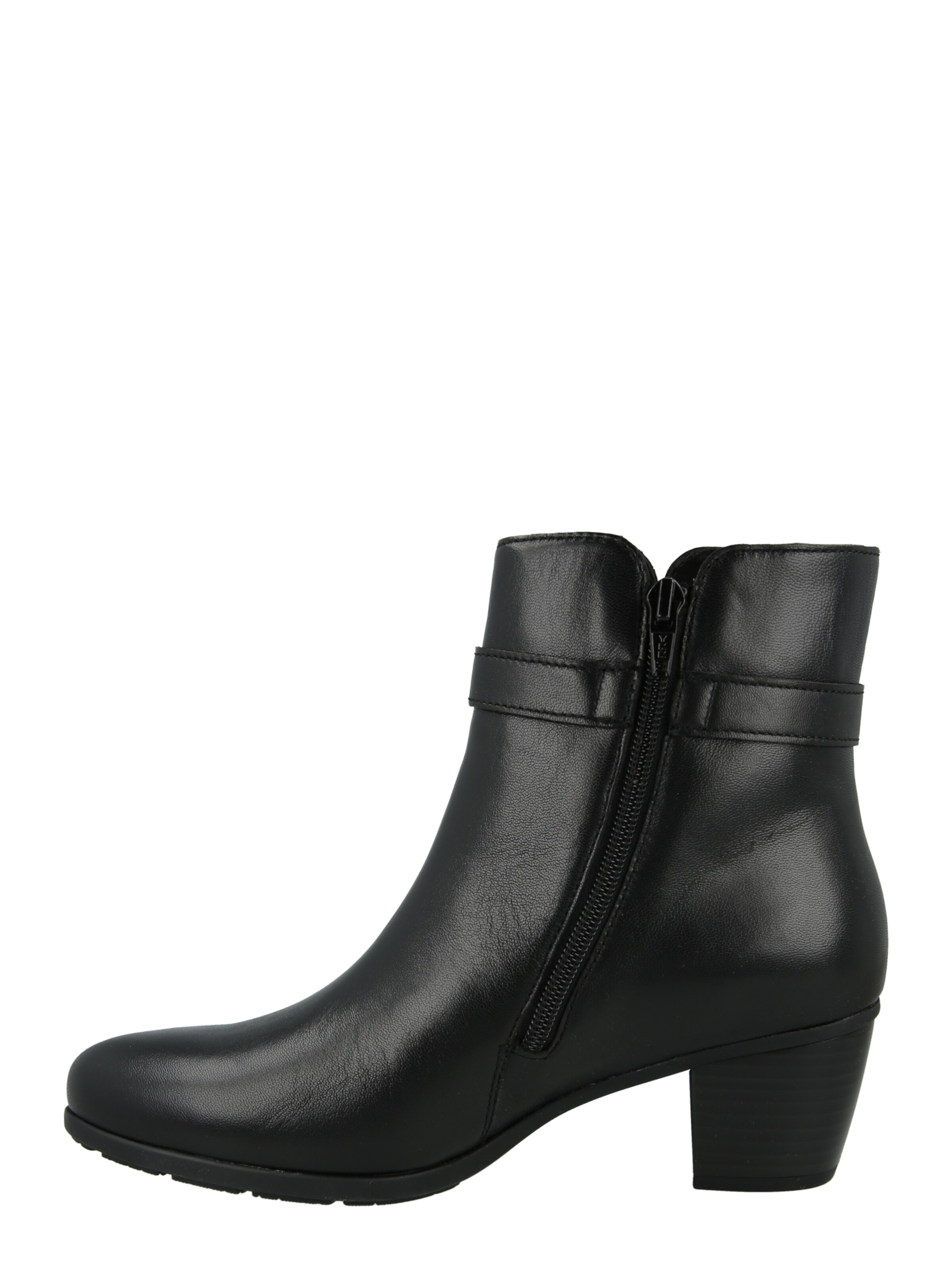 Bottines GABOR en noir : sur le côté